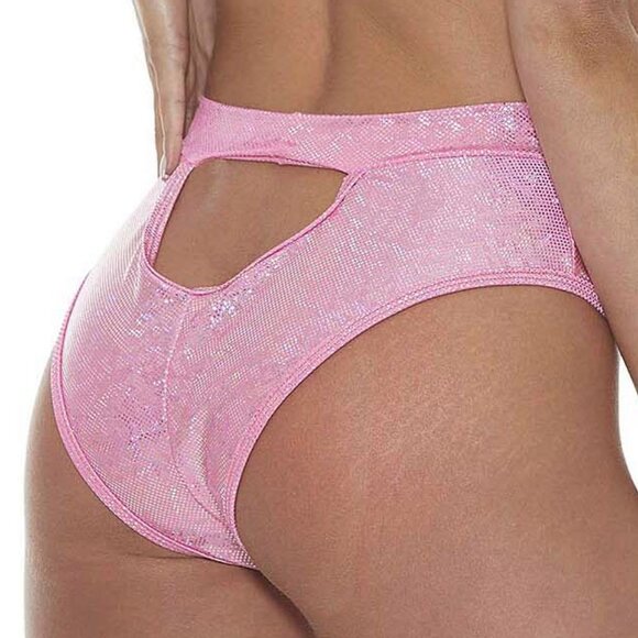 Bodyshotz Crop Bra Top Set Womens One Size OS Pink Passion - Picture 9 of 9